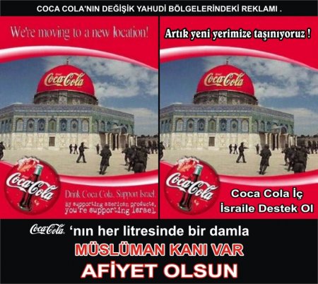 Müsəlman qanı ilə yoğrulmuş «Coca Cola»dan imtina edə bilərikmi? 