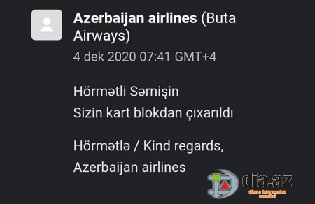 "Buta Airways" müştəriyə necə problem yaradır...