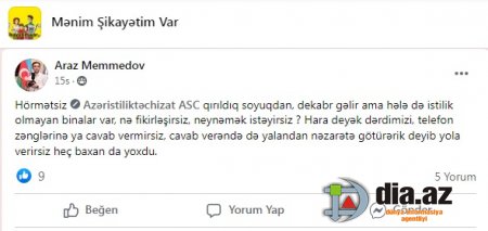 "Qırıldıq soyuqdan..."