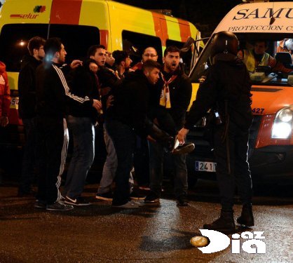 İSPANİYADA QANLI «QALATASARAY» GECƏSİ - FOTOLAR