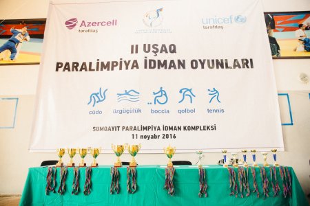 Azercell-in dəstəyi ilə II Uşaq Paralimpiya Oyunları keçirilib