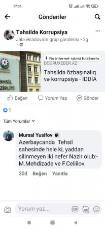 Ağlar günə qalan TƏHSİLİMİZ...