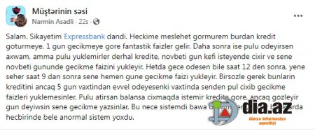 "EkspressBank" müştəriləri BOĞAZA YIĞIB...