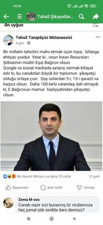 Ağlar günə qoyulan Azərbaycan təhsili...