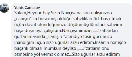 "Mənə qarşı bu sayğısızlığı heç Vasif Talıbov da etməmişdi"