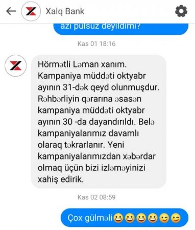 “Xalq Bank”dan “Xalqkart” oyunbazlığı...