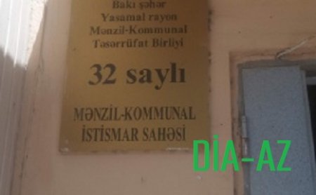 Keçmiş `JEK` müdiri sakinləri DƏRDƏ SALIB...